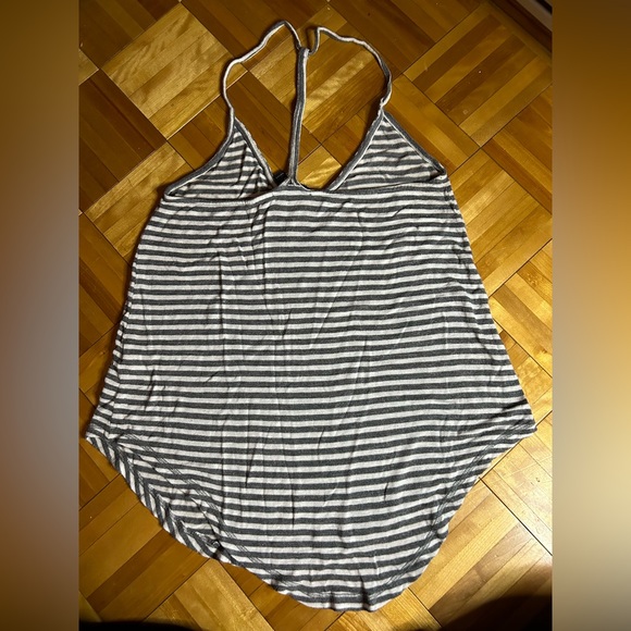 Streetwear society | Beach Striped Cover Up with round hem | size M - Picture 2 of 8